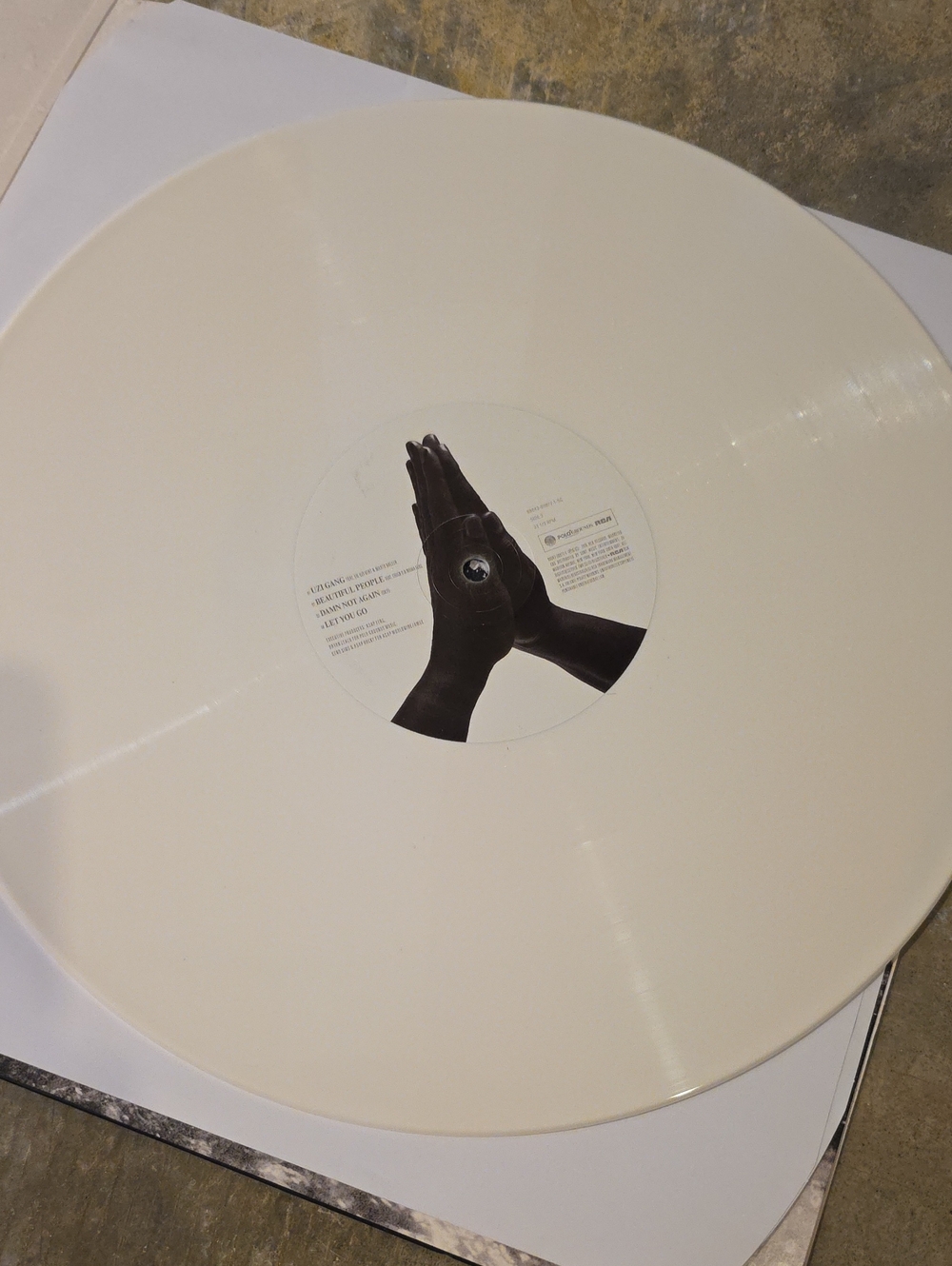 A$AP Ferg Always Strive And Prosper White Vinyl 2LP Record Gatefold
